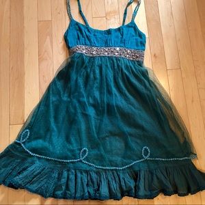 Free People Sparkle Embellished Party Dress